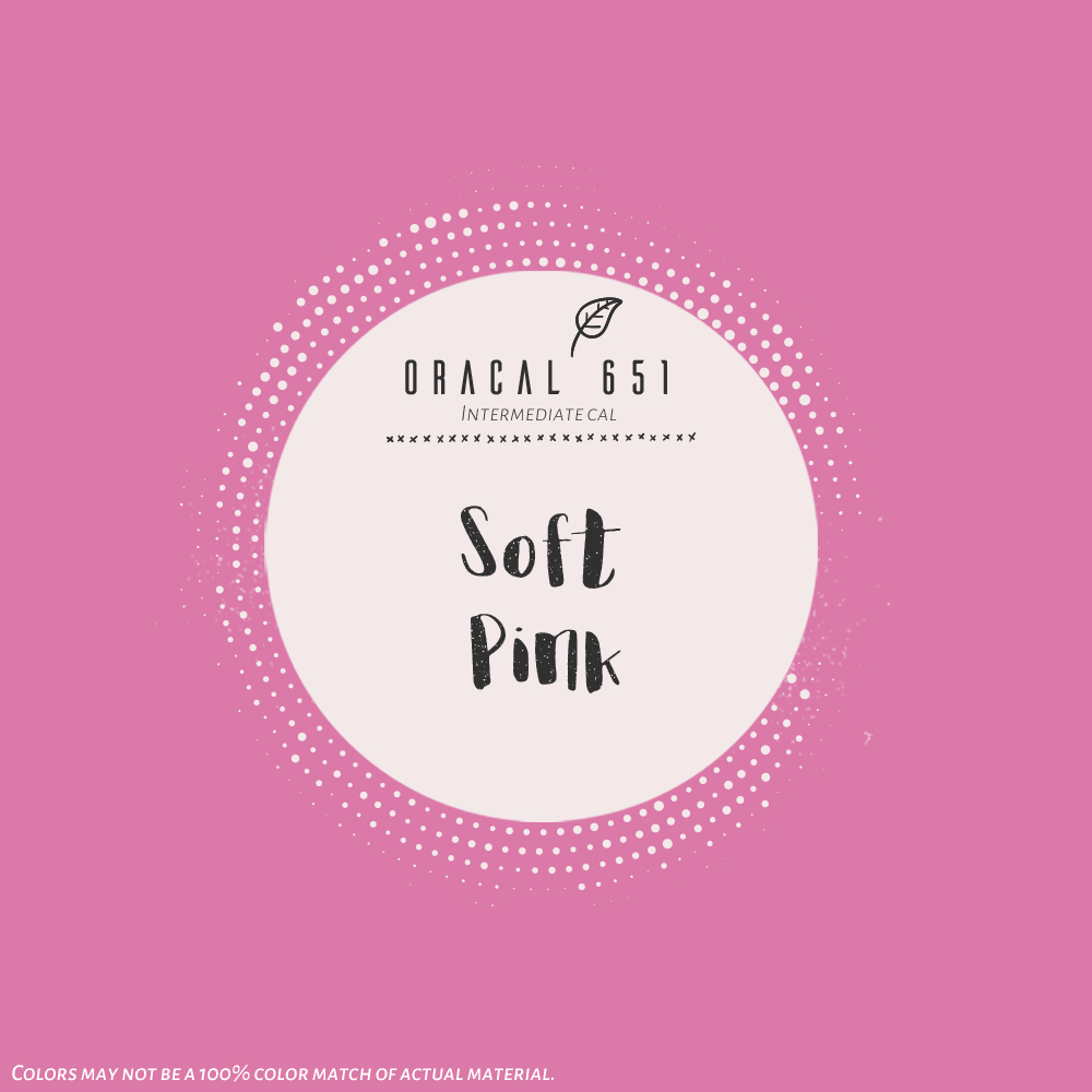 Soft Pink - Oracal 651 – Smashing Ink Vinyl