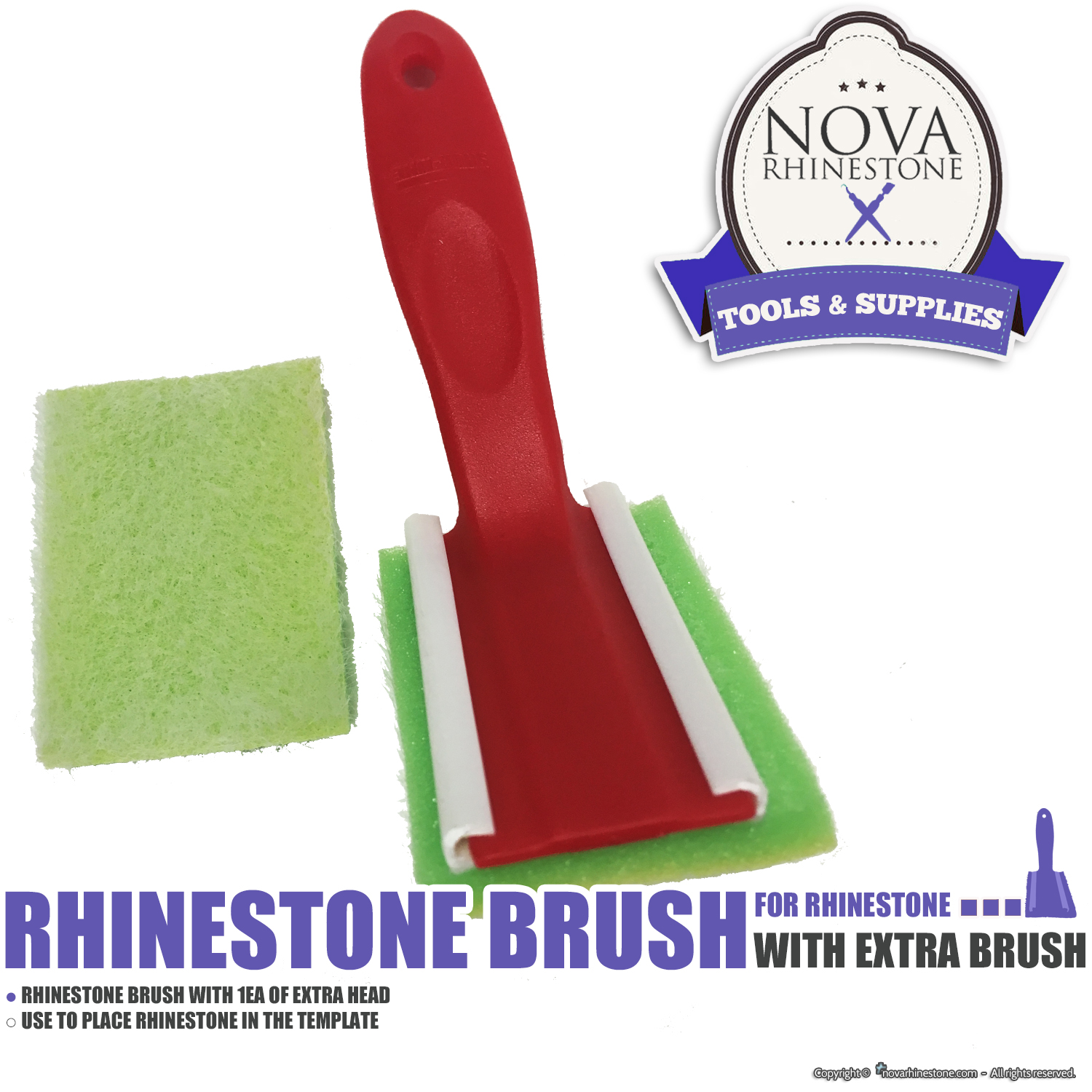 rhinestone brush